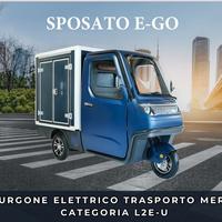 SPOSATO - E-GO - Furgone Elettrico motore 3.000 W