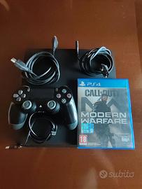 PS4 SLIM + Call of Duty Modern Warfare