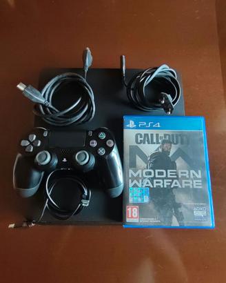 PS4 SLIM + Call of Duty Modern Warfare