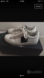 Scarpe woolrich bianche pelle