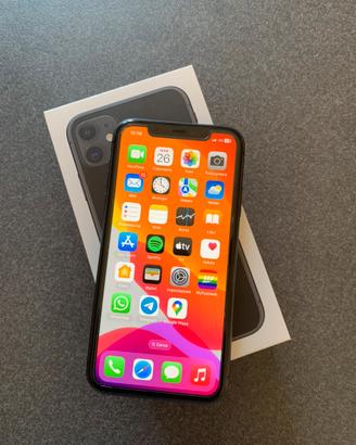 IPhone 11 - 128 GB - Nero - Batteria Nuova