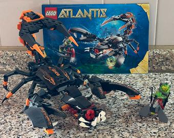LEGO Atlantis 8076 con libretto originale