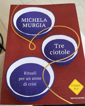 Libro Michela Murgia tre ciotole