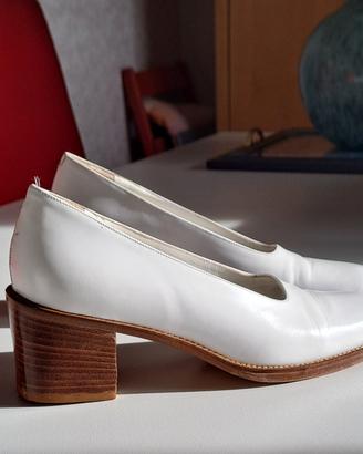 Scarpe bianche Alfonso Garlando