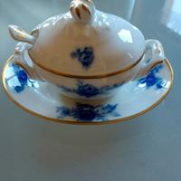 Zuccheriera Limoges Francia con piattino – porcell