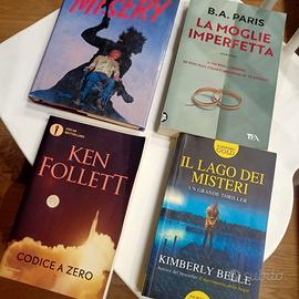 4 libri gialli thriller 