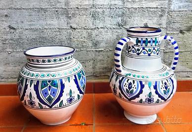 Coppia di vasi tunisini originali
