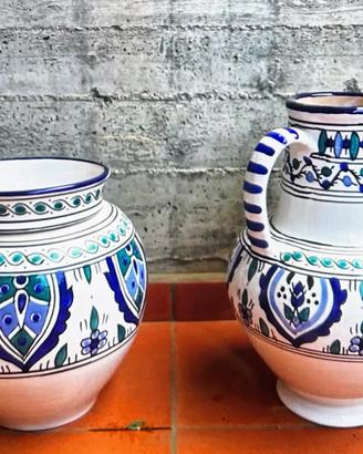 Coppia di vasi tunisini originali