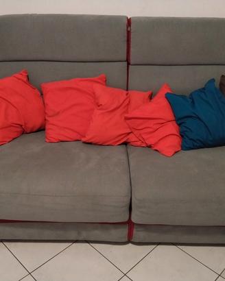 divano letto con angolo