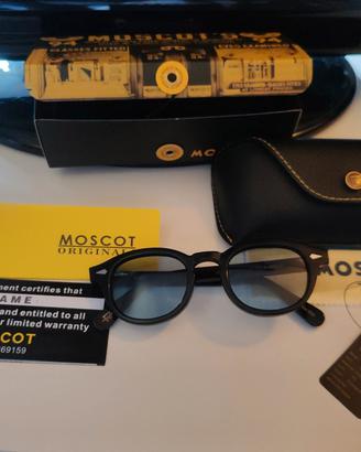 occhiali Moscot taglia 49 lenti chiare 