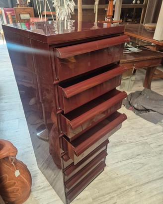 Cassettiera modulare bordeaux Kartell 8 cassetti