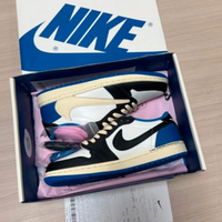 Travis Scott x Air Jordan 1 Low Blu Bianco EU 39