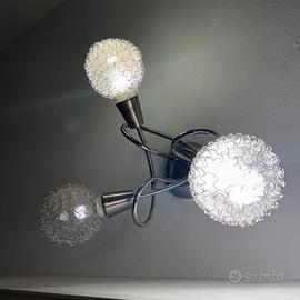 Coppia di Lampade Vintage Cromate