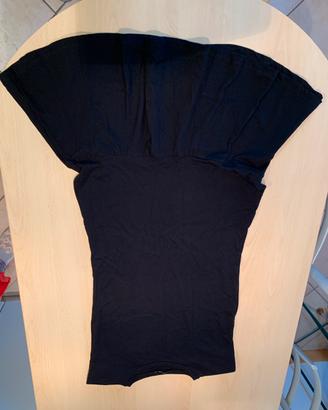 Abitino smanicato nero tg. M