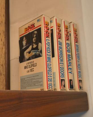 quattro videocassette "Il Grande Rock
