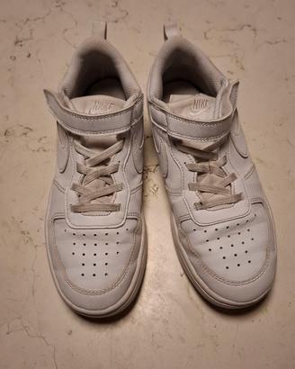 scarpe ginnastica Nike pelle bianca 35 