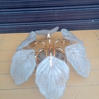 Lampada vintage in vetro di murano