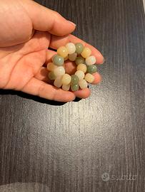 Brcciali di Bodhi beads naturali fatti a mano