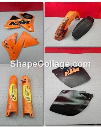 KIT PLASTICHE KTM EXC 520 1999 2002 EX-C 2001 2000