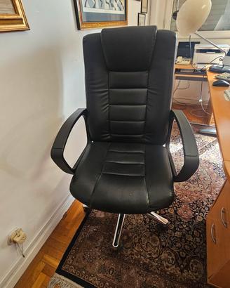 poltrona in pelle ufficio