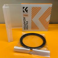 Anello adattatore filtro step up da 72 a 82mm