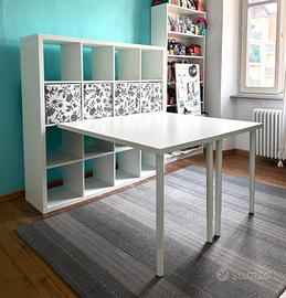 Postazione modulare Ikea colore bianco