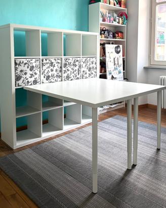 Postazione modulare Ikea colore bianco