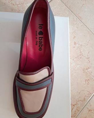 scarpe mocassini le babe made in italy taglian. 37