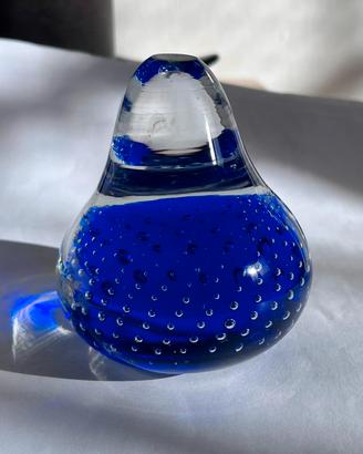 Fermacarte soprammobile vetro Murano