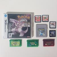 Molteplici giochi Pokemon old gen (GBC, GBA, DS)