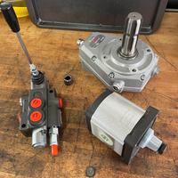 Kit completo spaccalegna pompa moltiplicatore 18 T