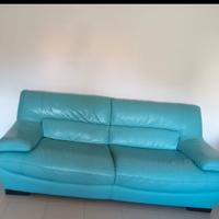 Coppia divani in vera pelle