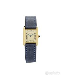 Cartier Tank Vermeil 23 mm ref 1615