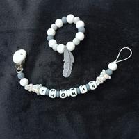 catenella porta ciuccio personalizzabile 