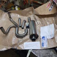 Marmitta inox Fiat 500 epoca