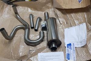 Marmitta inox Fiat 500 epoca