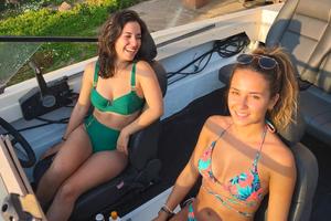 Barca Glastron carrello e motore