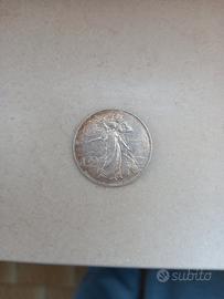 Moneta 2 lire Regno d'Italia 1861-1911