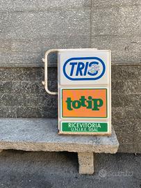 Insegna luminosa vintage TRIS Totip SISAL