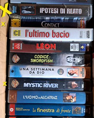 vhs  varie in blocco 