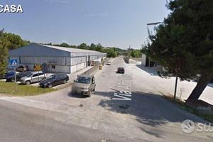 Porzione di capannone con corte Passo Ripe