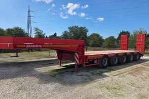 Semirimorchio eccezionale De Angelis 5 assi rampe