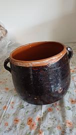 Vaso in tettacotta antico