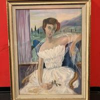 Quadro storico del 1900 dipinto da Dada Bianchi