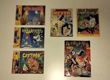 6 vecchi fumetti