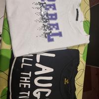 Combo magliette bianca e nera