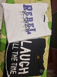 Combo magliette bianca e nera