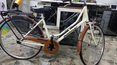 Bici da città Röllmar stile olandese vintage crema