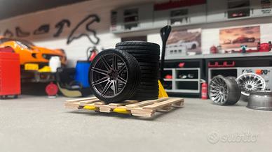 Vari set ruote 1:18