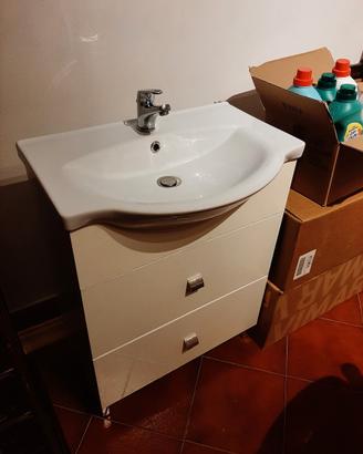 mobiletto con lavabo